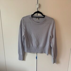 Jcrew Light blue cropped cashmere Sweater sz L